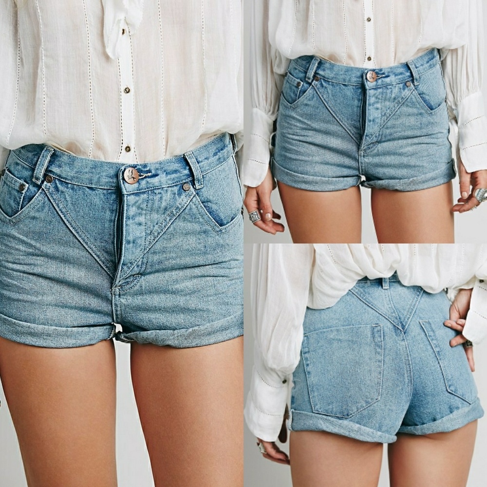 One Teaspoon high-rise shorts